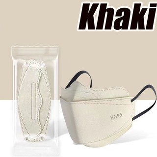Bộ 50 Phiên Bản Hàn Quốc Hình Chữ V Hàn Quốc Người Lớn 4D 4plymask Đóng Gói Cá Nhân Khẩu Trang Hoạt Hình Ngắn Mặt nạ