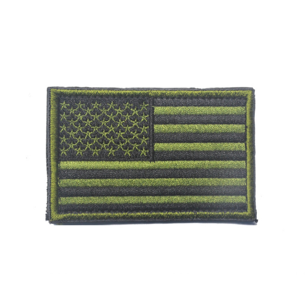 Patch ủi nhiệt_may hình cờ Mỹ lên quần áo_ba lô_túi xách
