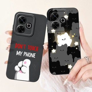 Ốp bảo vệ ống kính Xiaomi Redmi 13 2024 Redmi 13 5G Redmi13 4G Vỏ điện thoại silicon mềm sơn thời trang