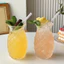 480Ml Cốc Cocktail hình quả dứa Cốc uống sáng tạo Cốc nước trong suốt Cốc thủy tinh rượu vang đỏ cho bữa tiệc quán Bar tại nhà [BK]