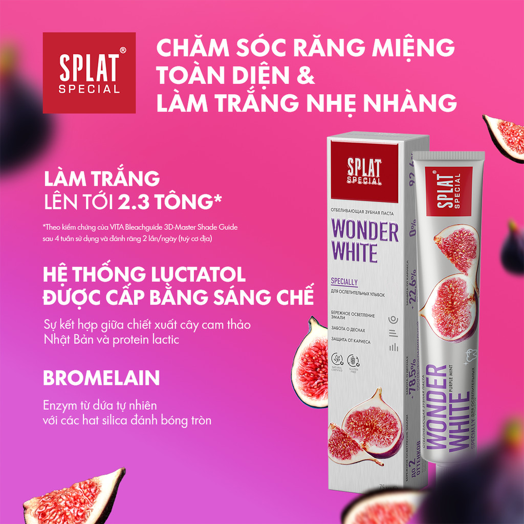Mô tả Kem Đánh Răng Cho Hơi Thở Thơm Mát SPLAT Special series Dạng Gel Làm Sạch Mảng Bám 75ml - 5