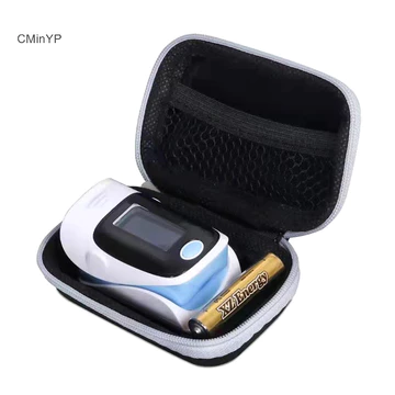 Cminyp EVA Máy đo oxy trung tính Dây kéo Túi lưu trữ Máy đo oxy Hộp lưu trữ Máy đo oxy Bộ vỏ Túi bảo vệ Túi đựng dụng cụ vinh quang