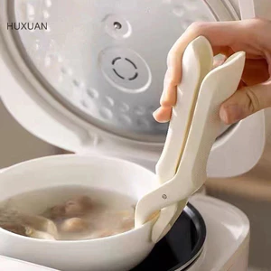 Huxuan Chống bỏng Kẹp Nhà Bếp Silicon Chống Bỏng Đĩa Bát Đĩa Nồi Chống Nóng Kẹp Nâng Phụ Kiện Nhà Bếp Tiện Ích ﻿2024 TRỤC