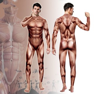 Avatar Halloween Nam Nữ cosplay sân khấu, trang phục body ngộ nghĩnh