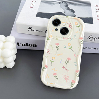 Ốp Điện Thoại Sóng Dễ Thương YBD Cho ITEL A50C Tecno Spark Go 1 1S Go 2025 Pop 9 4G KL4h Hoa Tươi Nhỏ Và Họa Tiết Chó Nhỏ Dễ Thương Chất Liệu Silicon Vỏ Mềm