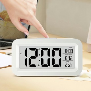 Đồng hồ điện tử để bàn và đồng hồ báo thức, phù hợp cho trẻ em và học sinh ALINE