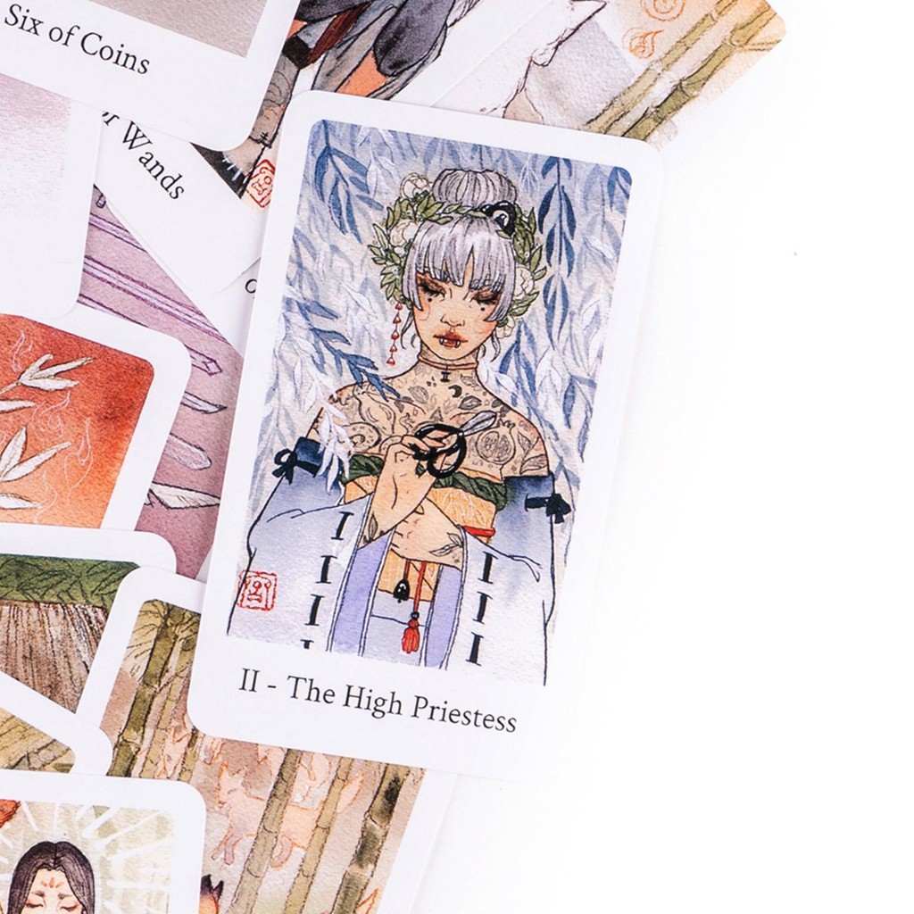 The Botan Tarot Bói toán Tarot Cards Fortune Telling Game Cards junlavn