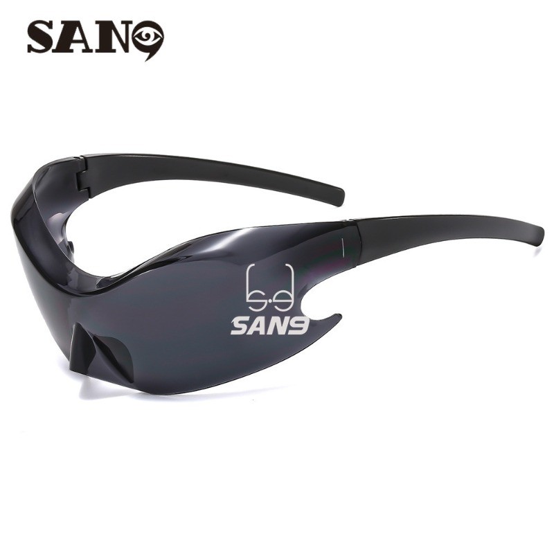 Phong cách công nghệ tương lai Alien Joint Sports Kính râm không đều ...