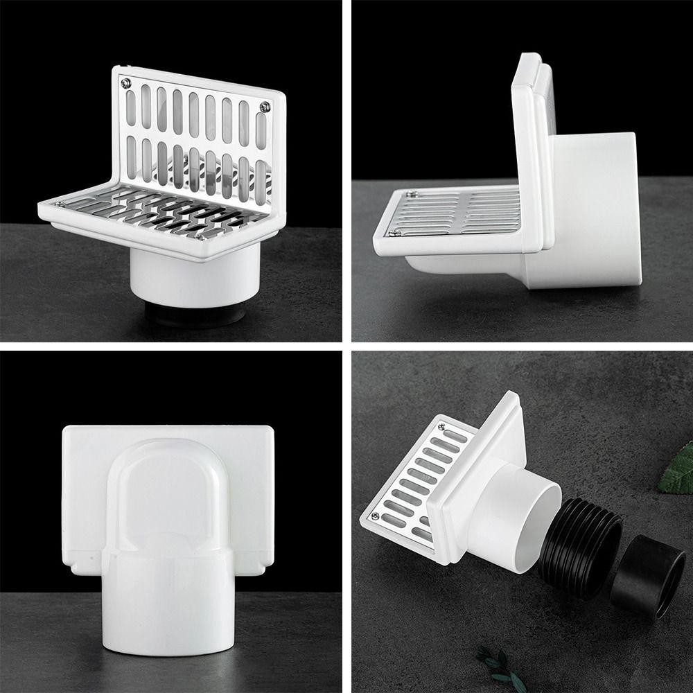 Shikick Roof Side Row Floor Drain, Leaf Debris Trap Downpipe Strainer ...