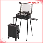 [ CHÍNH HÃNG ] Cốp vali kéo có 8 đèn và 4 chân đựng đồ makeup. Thùng cốp vali 8Led có khay đựng chân ở gầm cốp to MS 982 — ảnh 2