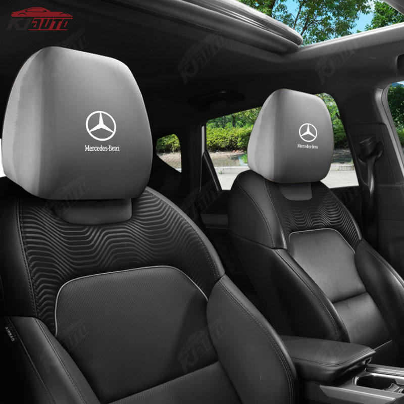 Vỏ bảo vệ tựa đầu ô tô Mercedes Benz Vỏ gối đa năng cho xe tải và xe buýt thoáng khí và chống bụi bẩn cho W176 W246 W204 W205 W212 W213 W221 W222