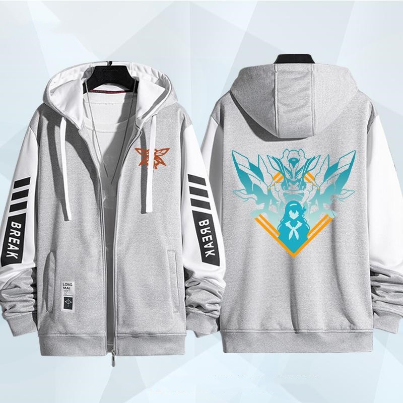 Honkai Star Rail Firefly áo khoác dây kéo Áo khoác Hoodie cardigan dài tay Top Plus Size