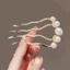 Ngọc Trai Hình Chữ u Kẹp Tóc Cổ Điển Cao Cấp, Lược Kẹp Tóc Trung Quốc, Dụng Cụ Tiện Dụng, Mũ Đội Đầu