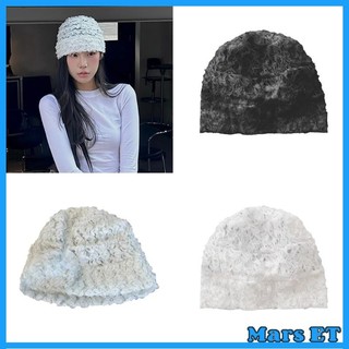 Marset Mũ Chui Đầu Thanh Lịch Phong Cách Áo Sơ Mi Đơn Giản Mũ Ren Mũ Headwrap