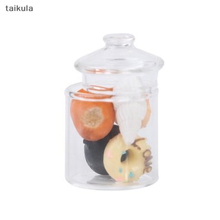 QwQ Bình kẹo thủy tinh borosilicate cao chơi búp bê phụ kiện nhà taikula