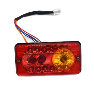 Tmoy 12V DC LED Hậu Sau Đèn Phanh Tín Hiệu Ngược Cho Xe Đạp Điện TCM