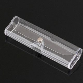 Hộp Đựng Kính Mắt Mềm Hình Chữ Nhật Trong Suốt Nhựa PVC Kính Mát Hộp Nút Đóng Cho Kính Mát Kính Mắt Bút Chì Chìa Khóa