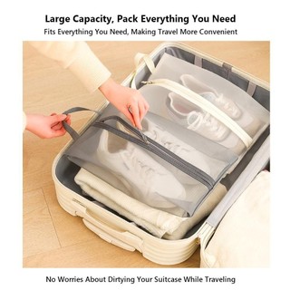 Túi đựng giày du lịch WOAY, Túi đựng giày lưới ngoài trời di động nhẹ chống bụi, Túi đựng giày thoáng khí bảo vệ cho nữ và nam giới