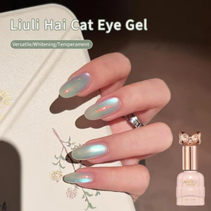 ANNIES Gel huỳnh quang tráng men Sea Cat 's Eye Nail Polish Keo 10ml Sấy nhanh