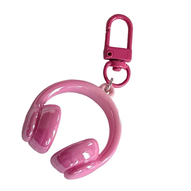 Móc khóa tai nghe nhỏ gọn OXXGGKAO Móc khóa nhựa nhẹ Carabiner cho túi đi học
