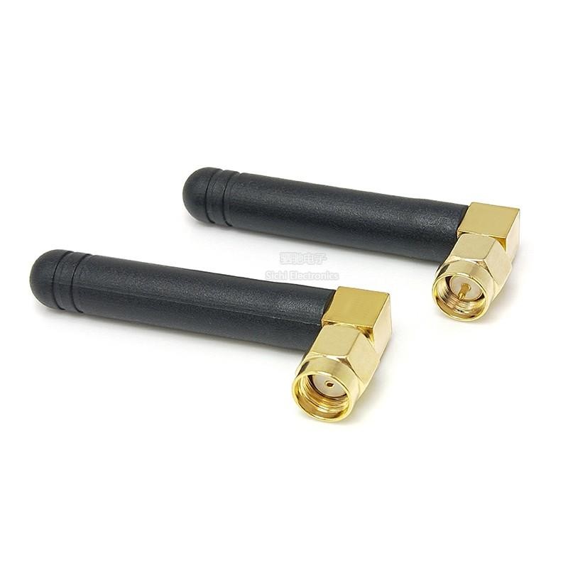 Mô-đun định tuyến Bluetooth WiFi băng tần kép 2.4G 5G 5.8G Độ lợi cao Thanh cao su gấp nhỏ Ăng-ten 433MHZ
