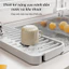 Tấm Thoát Nước Gác Bồn Rửa Bát Silicone Gập Mép – Nhanh Khô, Chống Tràn, Dễ Vệ Sinh GADI
