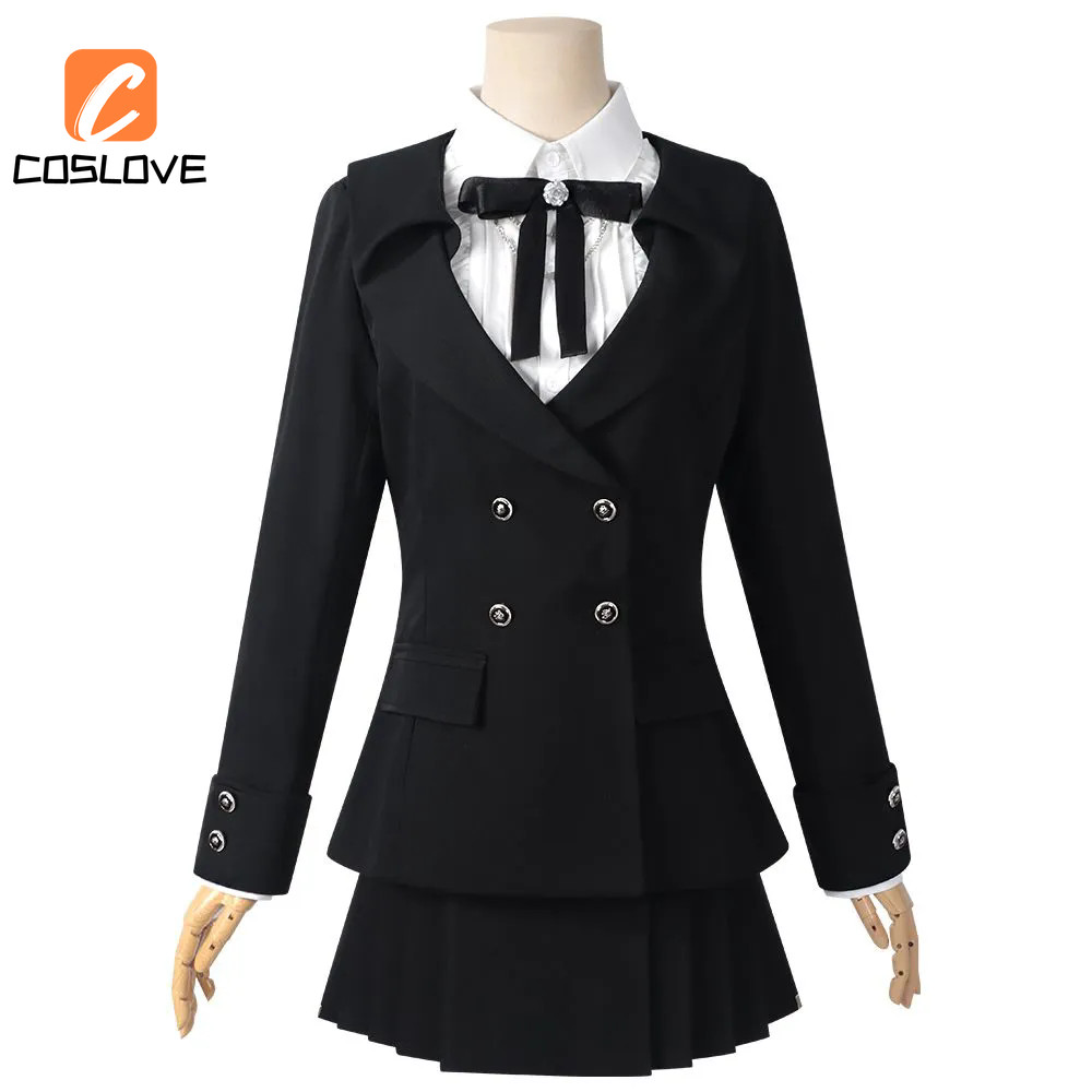 Anime Trò Chơi Tình Yêu và Deepspace MC - Trang Phục Cosplay Đen Suit Trọn Bộ dành cho Phụ Nữ