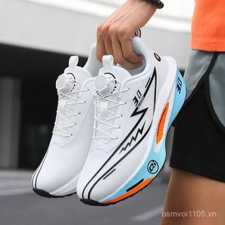 Giày chạy bộ marathon bảng carbon khóa xoay, chống trơn trượt