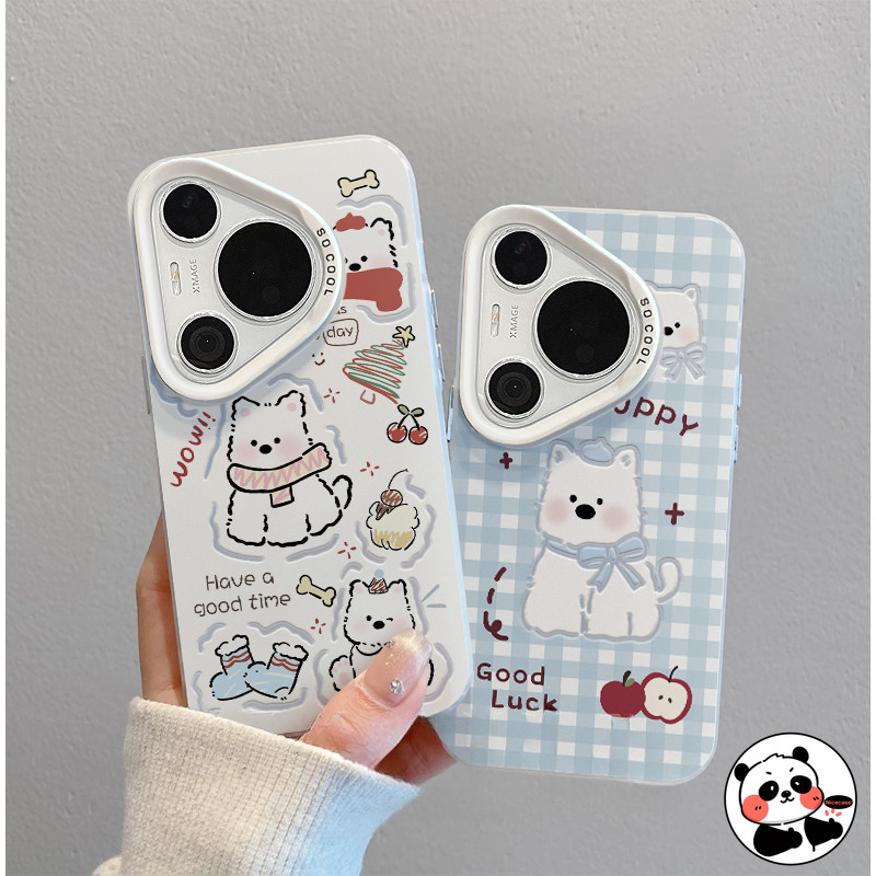 Ốp Điện Thoại Cho Redmi K80 Pro K70 K70E K60 K60E K50 Gaming K50i K40 K40s K30 K30i Ultra Turbo 4 Pro 3 5G 4G Vỏ Sang Trọng Hoạt Hình Dễ Thương Chó Xanh Cứng Chống Sốc Mặt Sau