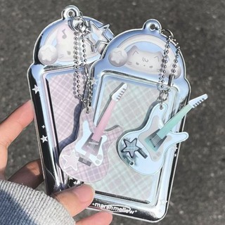 Giá đỡ Photocard NOOKSTORY, Bảo vệ ảnh thần tượng PVC 3 Inch, Quà tặng Rock Kitten Trong suốt Thẻ ID sinh viên Khung ảnh Kpop