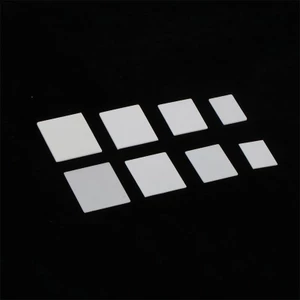 CMinYP 10 Cái TO-220 / 3P / 3PL / 3PII Tấm Oxit Nhôm Ổ Cắm Cách Nhiệt Gốm Tản Nhiệt Tấm Gốm Sứ Chỉ Gốm Dẫn Nhiệt Cao Triode Insula