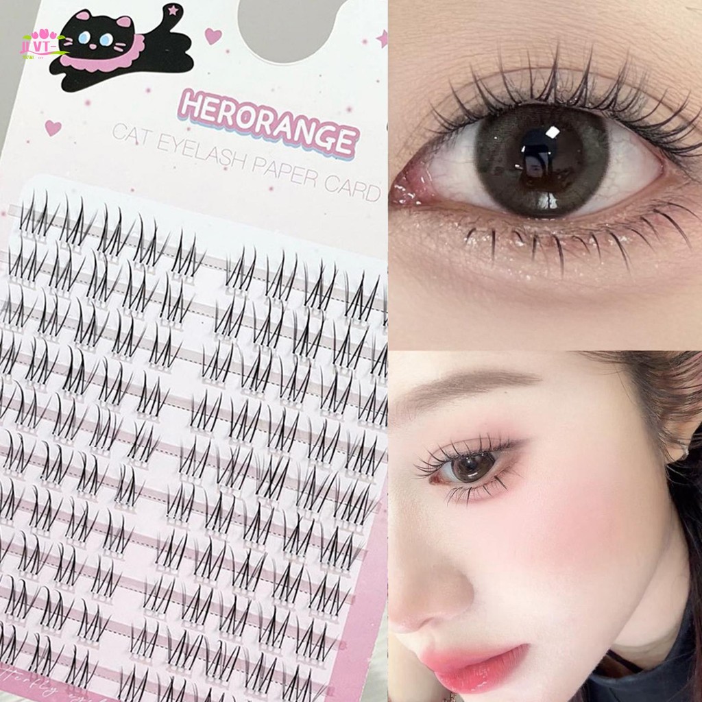 Nối dài lông mi liền mạch dày đặc 3D DIY Wispy Fluffy Lash Extension cho công việc Sinh nhật tiệc và du lịch
