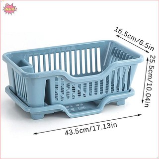 N & X Giá Thoát Nước Nhà Bếp Máy Rửa Chén Nhựa Hộp Bảo Quản Lọc Nước Đĩa Đĩa Bát Giá Đỡ Mặt Bàn Dụng Cụ Sắp Xếp.