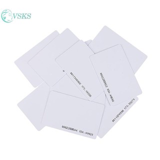 Chenlongshang 10 chiếc TK4100 125kHz Thẻ RFID tiệm cận cho kiểm soát truy cập và chấm công