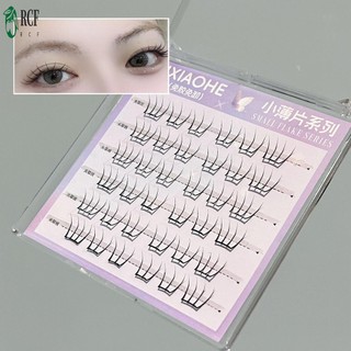 Keo miễn phí 8-13mm Lông mi giả Cụm lông mi tự dính trông tự nhiên và quyến rũ hơn