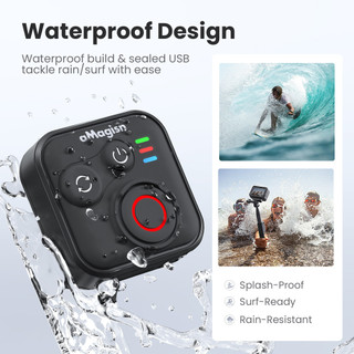 Dành Cho lnsta360 / GoPro Full Series Camera Thể Thao Bluetooth Điều Khiển Từ Xa Điện Thoại Chống Nước Mini Thông Minh Điều Khiển Từ Xa Phụ Kiện