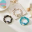 Sund 4 Cái / bộ Nhiều Màu Sắc Gốm Cá Quyến Rũ Vòng Tay Handmade Đàn Hồi Xếp Chồng Gạo Đính Hạt Vòng Tay Bãi Biển Mùa Hè Tình Bạn Tặng VN