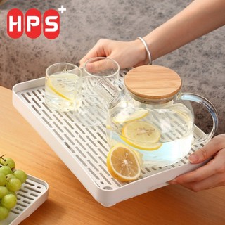 Khay úp ly cốc, Khay trà nhựa PP cao cấp 2 lớp chịu nhiệt MAISON, Khay đựng đa năng phong tiện ích cho gia đình