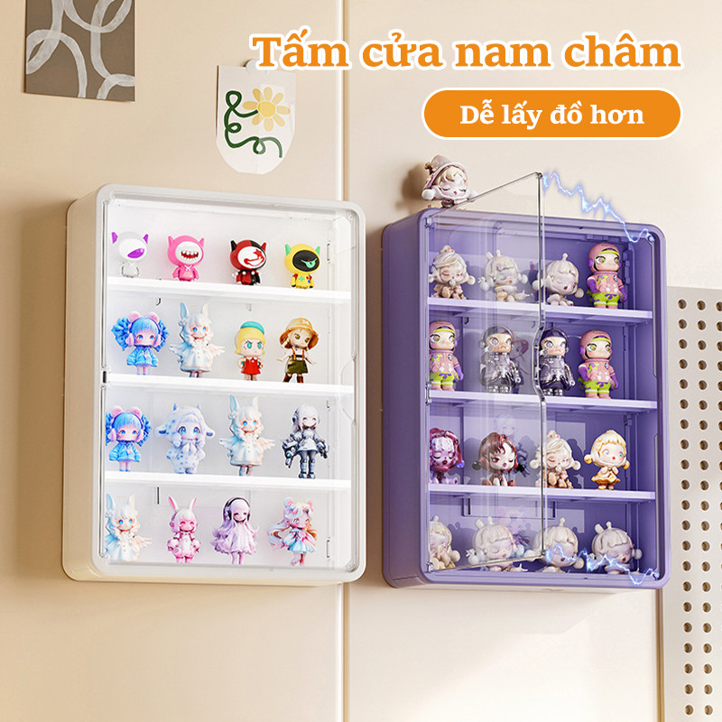 Lifinity Hộp Đựng Đa Năng Acrylic Thiết Kế Nắp Mở Nhẹ Nhàng, Phù Hợp Trưng Bày Figure, Mô Hình Độc Đáo