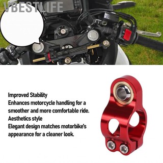 VBESTLIFE Bohemia-VN Damper Fork Frame Kẹp khung kẹp Thẩm mỹ chống crack Tay lái xe máy cho xe máy (màu đen)