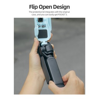 Dành Cho DJI Osmo Pocket 3 Vỏ Bảo Vệ Túi 3 Thân Lọc Lưu Trữ Nắp Trên Vỏ Bảo Vệ Bao Da