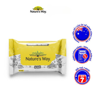 Khăn Giấy Ướt Nature's Way Không Mùi - Bịch 30 Tờ