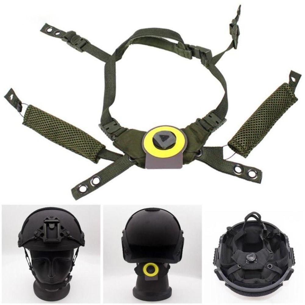 FANIELLAPOWELL Mũ bảo hiểm Dây đeo cằm Hệ thống treo, Khóa có thể điều chỉnh Mũ bảo hiểm Nylon Dây treo, có ốc vít Lắp đặt dễ dàng Phụ kiện mũ bảo hiểm