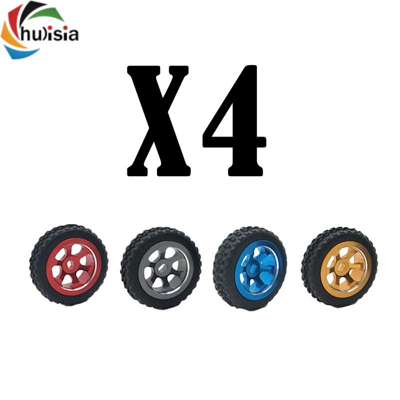 chulisia 4 Miếng RC Lốp & Bánh Xe Hub Cho Xe Tải K969 K979 K989 P929 DIY Accs