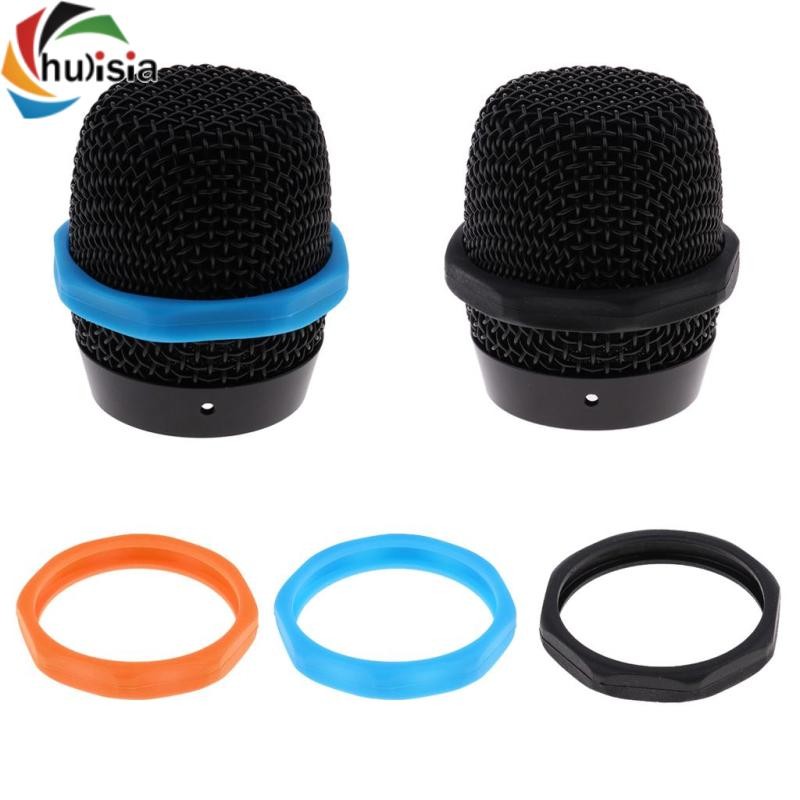 chulisia 5 Chiếc Micro Chống Trơn Trượt Vòng Bảo Vệ Mic Vòng Silicon