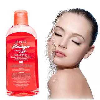 Bonita himalayan pink salt face body hair oil spf30 citron collagen 50ml
﻿