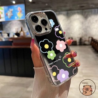 Dành Cho Infinix Hot 70 60i 60 Smart 20 10 Pro Plus Edge Note 60 Pro Itel S25 Ultra A80 Pixel 10A Ốp Điện Thoại Gương Trang Điểm Dễ Thương Dopamine Mạ Hoa Nhiều Màu Sắc Vỏ Mềm