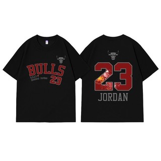 Áo Thun Tay Ngắn Chicago Bulls - Thoáng Khí, Nhanh Khô Cho Tập Luyện Bóng Rổ