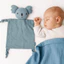 QEARY Chăn Gạc Cotton Cho Bé, Hoạt Hình Tai Thỏ Thoải Mái Khăn Nước Bọt, Búp Bê Dễ Thương Vô Hại Đồ Chơi Cảm Giác Mềm Chăn Ngủ Sơ Sinh Chăm Sóc Sơ Sinh