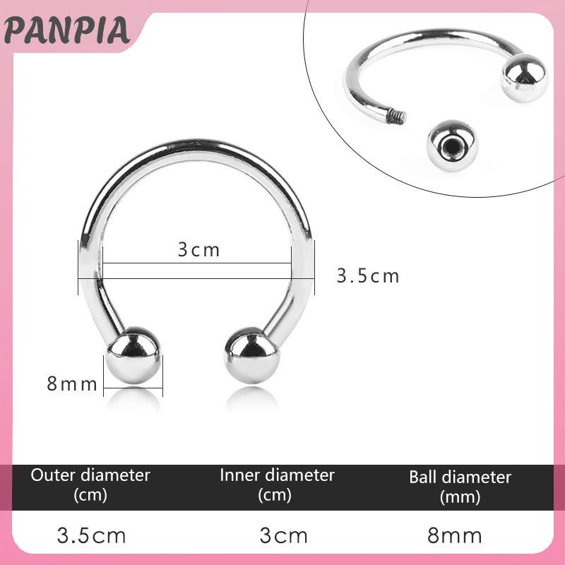 PNPIA-15-60mm Kim Loại Vòng Khóa Bikini Trang Trí Khóa Kết Nối Vít Móc DIY Quần Áo May Phụ Kiện